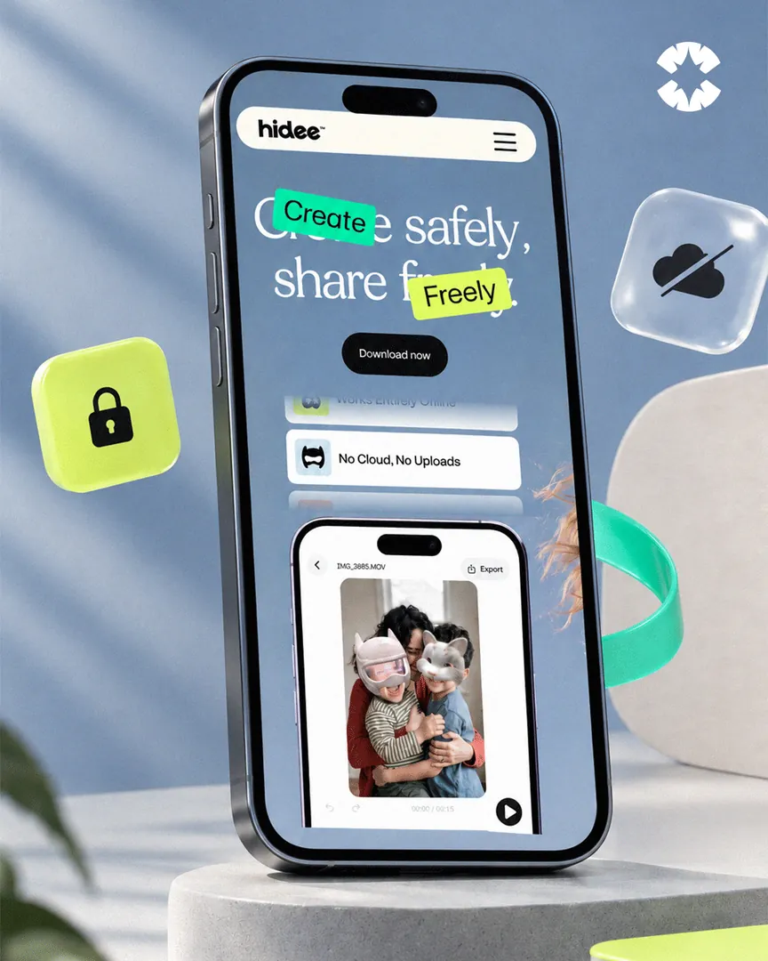 Projeto Hidee App — Site institucional · App Mobile